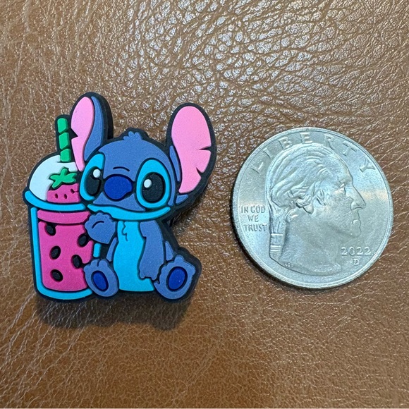 Stich With Boba Tea Croc Charm - Picture 4 of 4